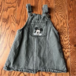 Zara denim Mickey dress